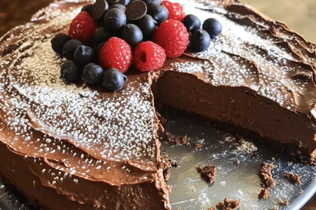 Chocolate Espresso Ricotta Torte Recipe – Ellie Kitchen