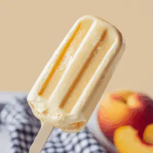 3-Ingredient Peach Creamsicles