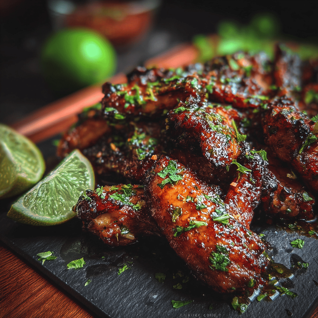 Cilantro Lime Chicken Wings