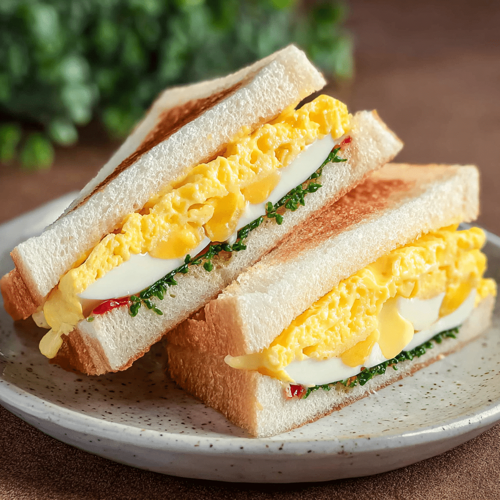 Japanese Egg Sandwich (Tamago Sando)