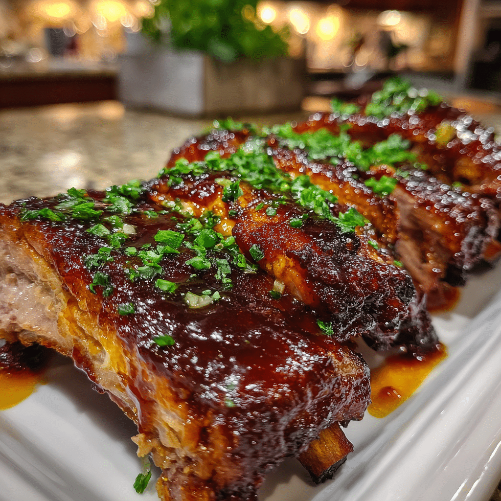 Slow Cooker BBQ Baby Back Ribs
