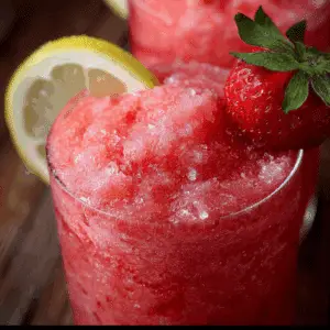 Strawberry Lemonade Slushie