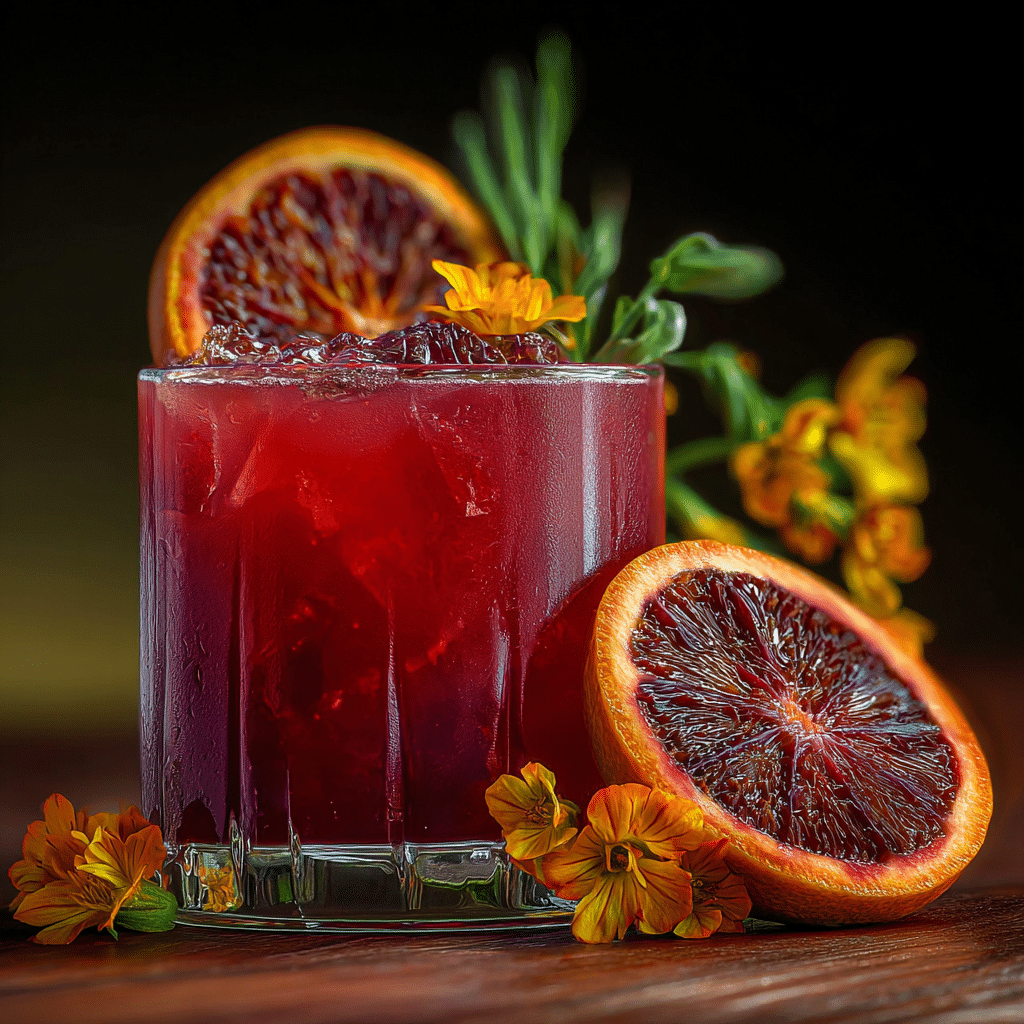 Blood Orange Mocktail