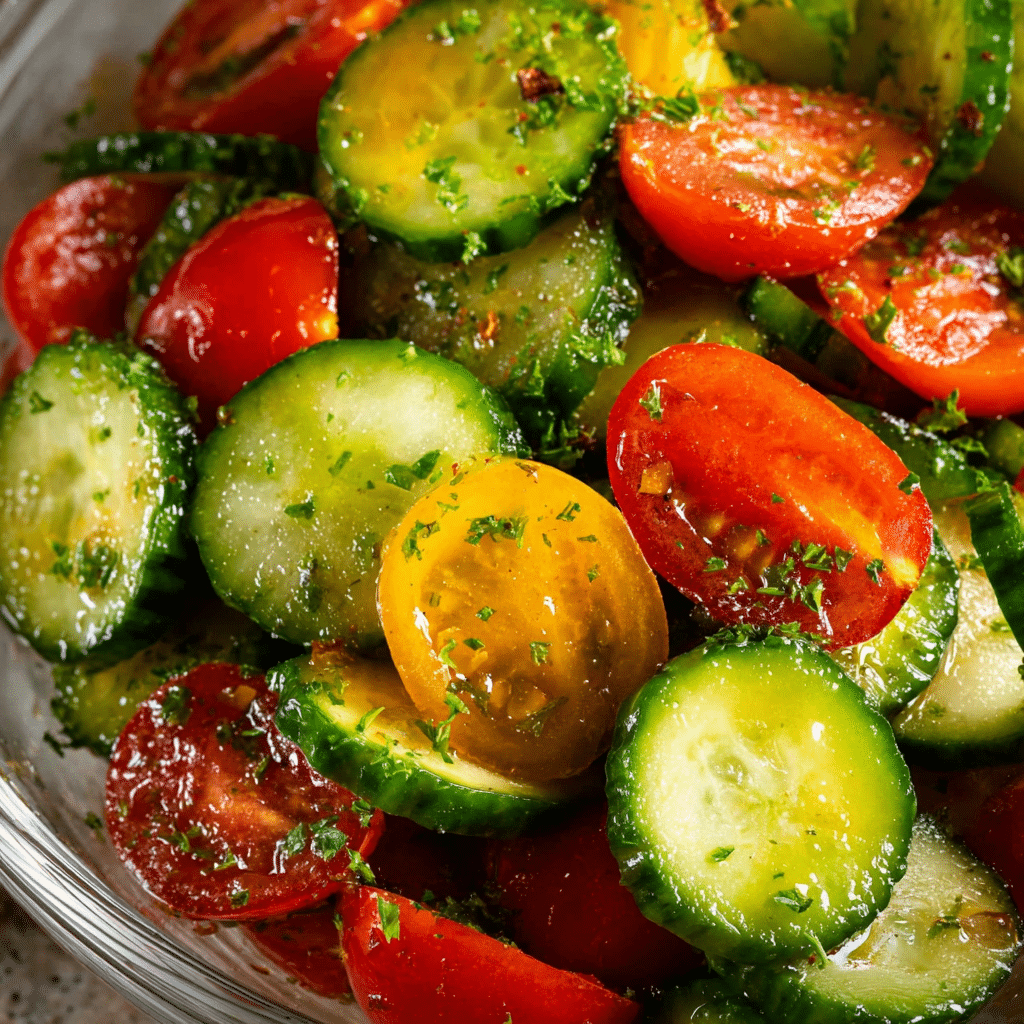 Cucumber Tomato Salad