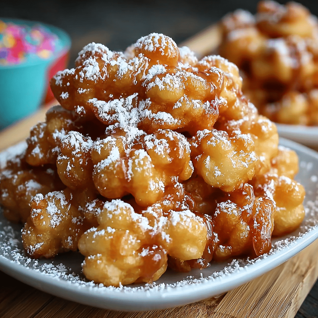 Homemade Funnel Cake Bites