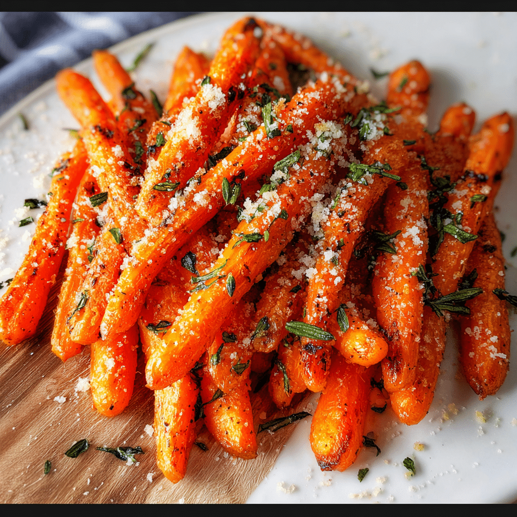 Parmesan Roasted Carrots