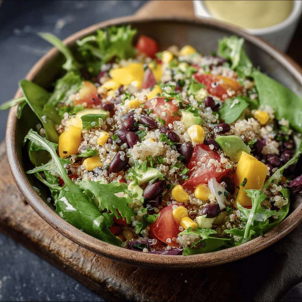 Quinoa Black Bean Summer Salad
