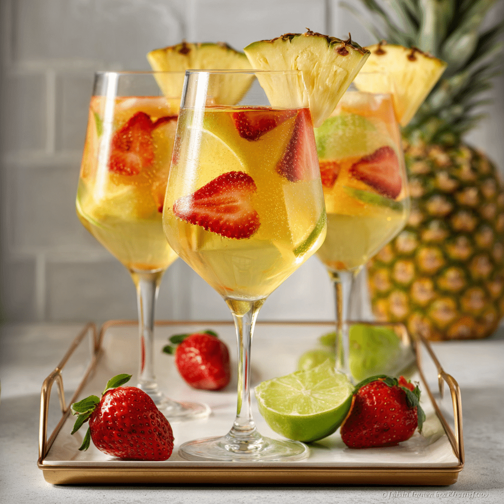 Tropical White Wine Sangria
