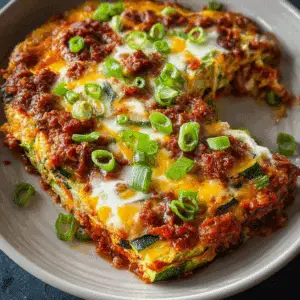 Zucchini Pizza Casserole