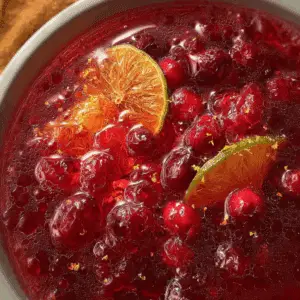 Aperol Spritz Cranberry Sauce