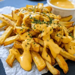 Cheddar Cheese Sauce for Fries