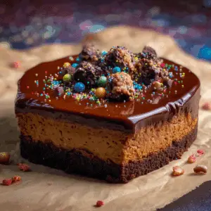 Cosmic Brownie Cheesecake