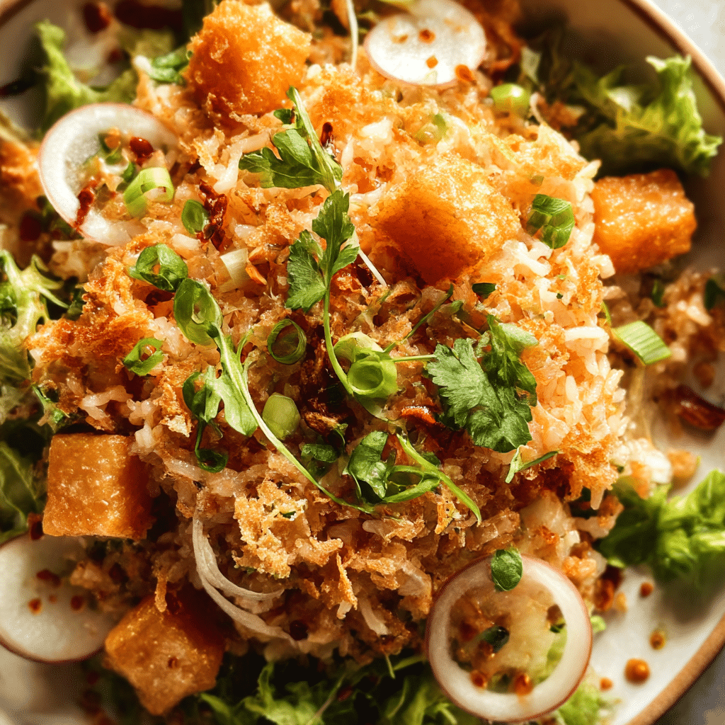 Crispy Rice Salad