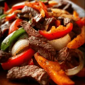 Pressure-Cooker Steak Fajitas