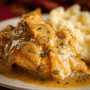 Slow Cooker Chicken and Gravy