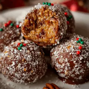 Holiday Pecan Pie Balls