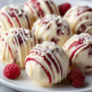 Irresistible White Chocolate Raspberry Cheesecake Balls Recipe