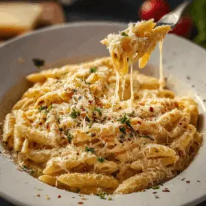 One Pot Creamy Garlic Pasta