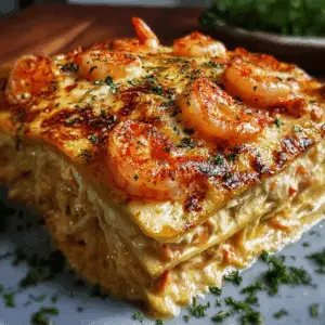 Shrimp Crab Lasagna