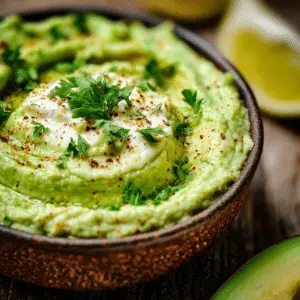 Avocado Cottage Cheese Dip