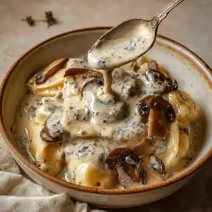 Gorgonzola Truffle Cream Sauce Recipe